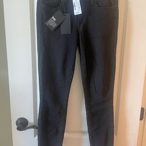 PAIGE Black Skinny Jeans Full-Length Denim